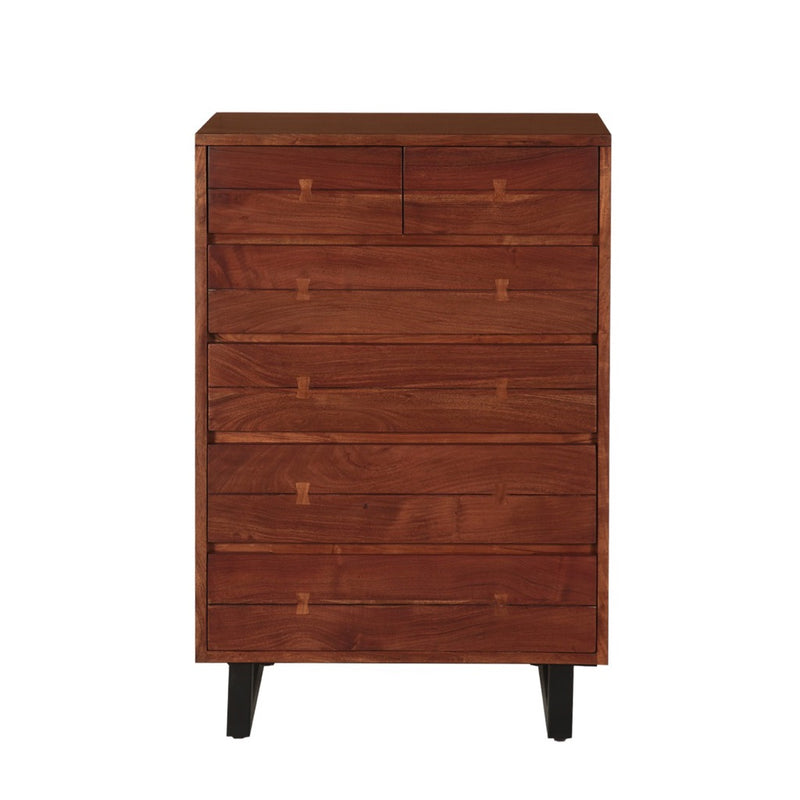 Aspen 34" Tall Chest FAS-TC34WN front view 