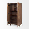 Astrid Armoire angled open door view 