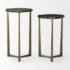 Mercana Atticus Nesting Accent Table side by side view 