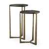 Mercana Atticus Nesting Accent Table angled view 
