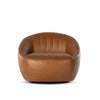 Audie Swivel Chair Heirloom Sienna Front View Four Hands