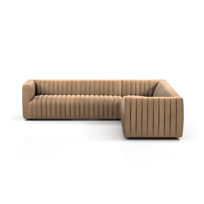 Four Hands Augustine 3-Piece Sectional side view 