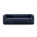 Four Hands Augustine 88" Sofa Sapphire Navy Front Facing View