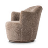 Aurora Swivel Chair 106102-038 angled side view 