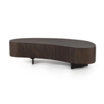 Avett Coffee Table Smoked Guanacaste Short Piece Angled View 226031-002