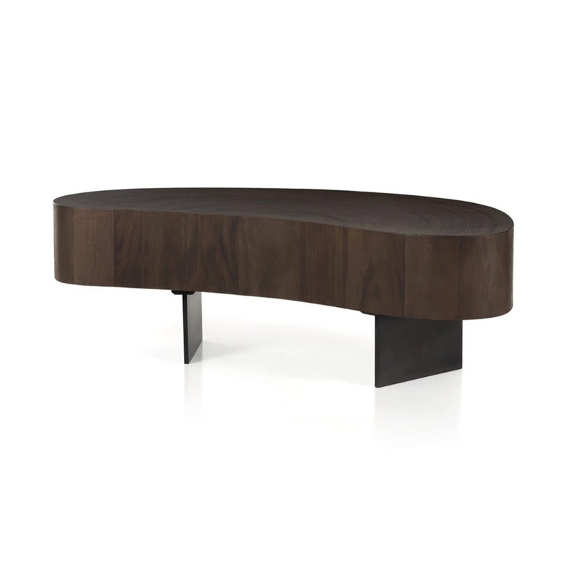 Avett Coffee Table Smoked Guanacaste Tall Piece Angled View 226031-002