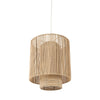 Mercana Aviario Cylindrical Pendant Light front view 