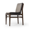 Aya Dining Chair Sonoma Black Side Angled View Four Hands