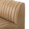 Build Your Own: Augustine Dining Banquette 224325-006 backrest and side view 