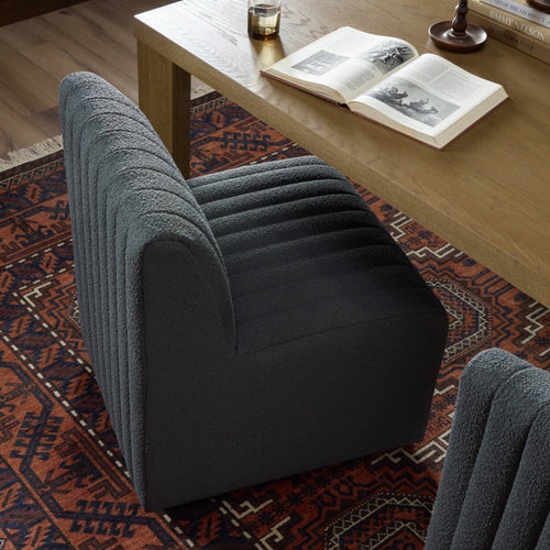 Four Hands Build Your Own: Augustine Dining Banquette staged view of chair 