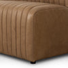 Four Hands Build Your Own: Augustine Dining Banquette bench seat side view 