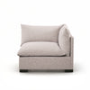 Build Your Own: Westwood Sectional Bayside Pebble Right Arm Facing Piece Side View Four Hands