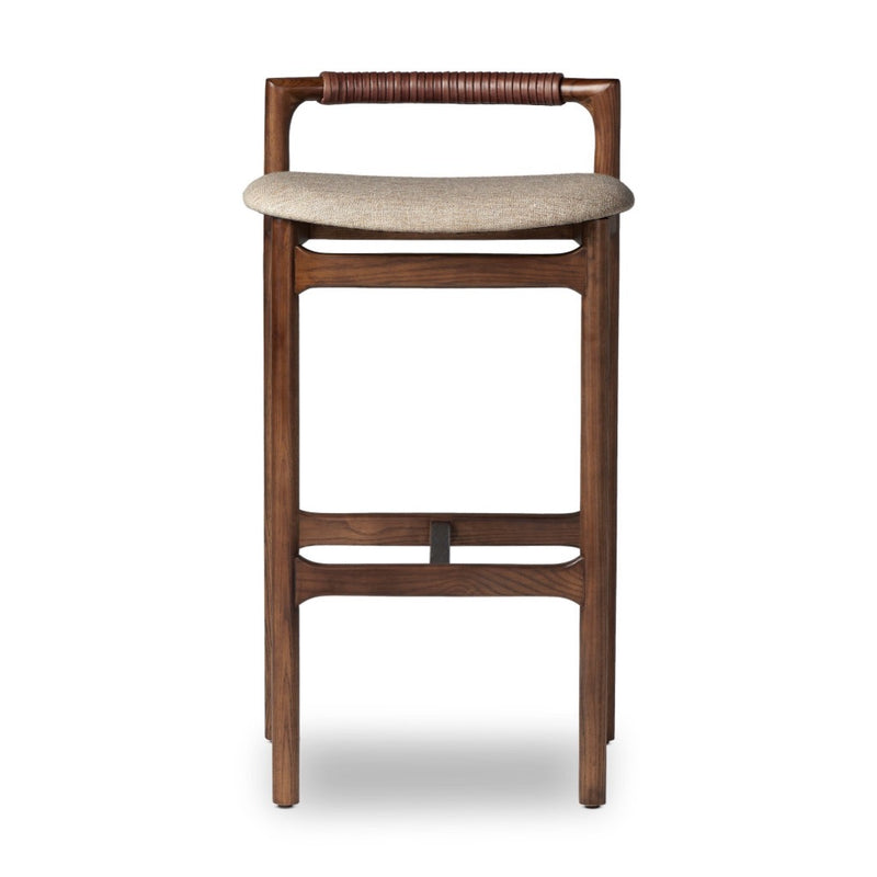 Baden Bar Stool Alcala Wheat Front Facing View 233519-017
