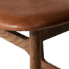 Four Hands Baden Stool rounded seat corner view 