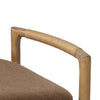 Four Hands Baden Stool backrest view 