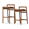 Four Hands Baden Stool side by side view 