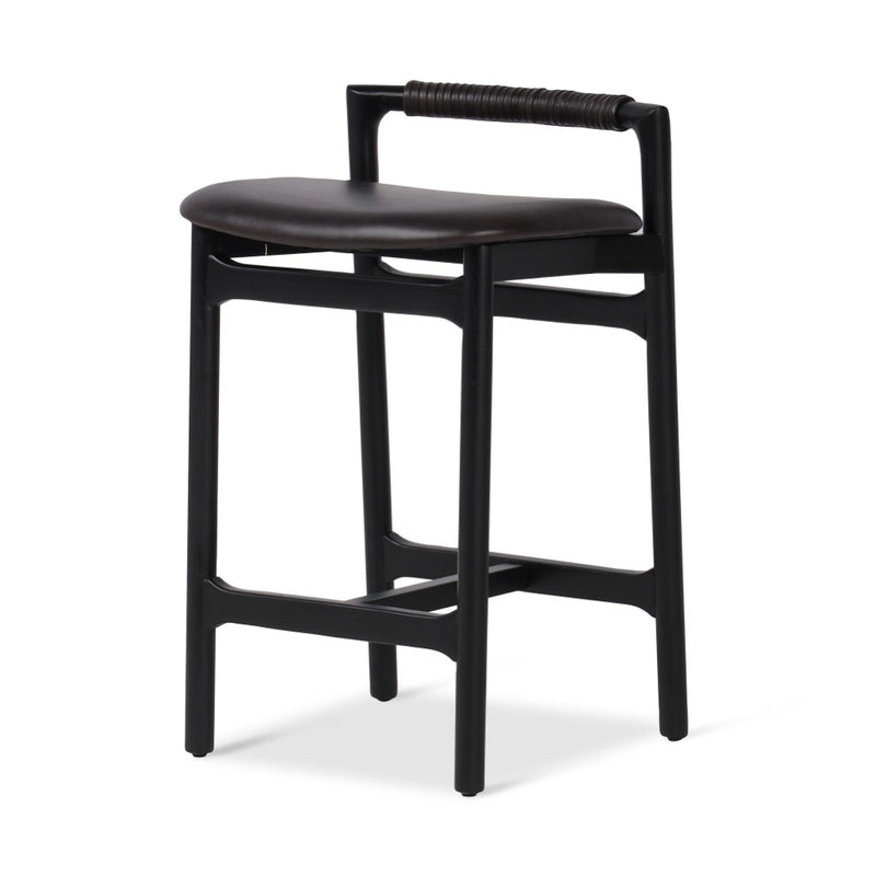 Four Hands Baden Stool counter angled view