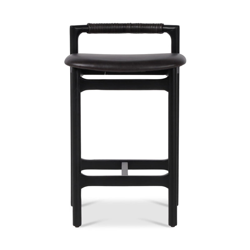 Four Hands Baden Stool counter front view