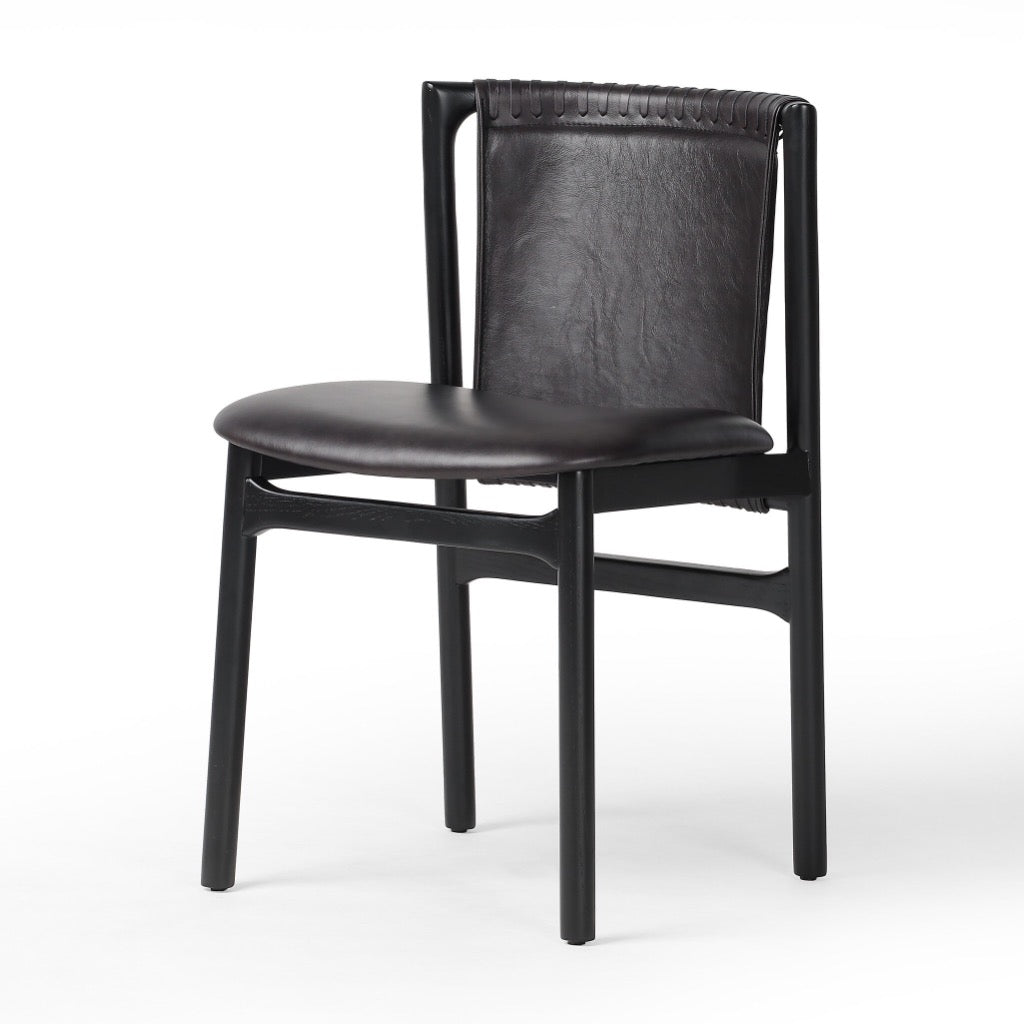 Four Hands Baden Dining Chair angled view 