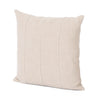 Baldoni 22 x 22 Pillow Lombardy Natural Linen Angled View Four Hands