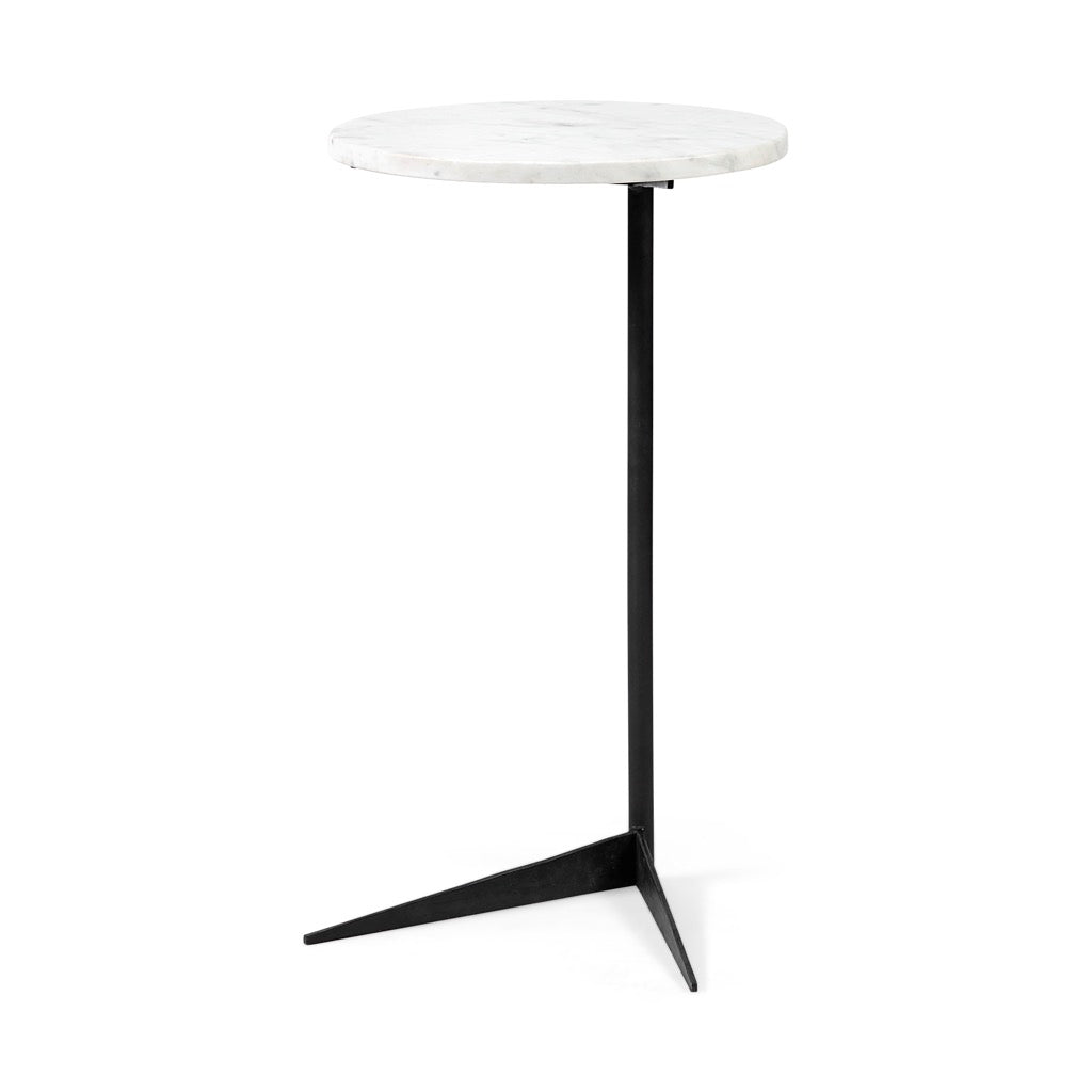 Mercana Ballatine Accent Table angled view 