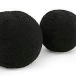 Balle Pillow, Set Of 2 Knoll Onyx Boucle Texture Detail 230183-004