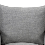 Banks Slipcover Swivel Chair Alcala Steel Pillow Backrest Four Hands