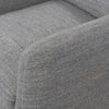 Banks Slipcover Swivel Chair Alcala Steel Performance Fabric Seating Armrest 106182-100
