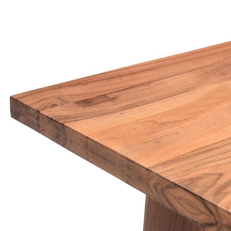 HTD Barcelona Dining Table tabletop corner 