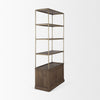 Mercada Baron Bookcase angled side view 