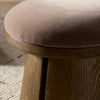 Four Hands Bea Accent Stool staged single stool