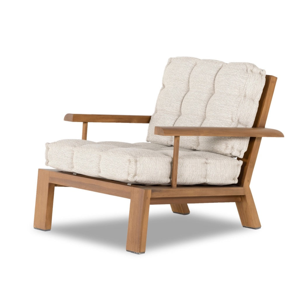 Four Hands Beck Outdoor Chair angled view 