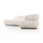 Four Hands Belen 2-Piece Sectional side view left arm chaise 