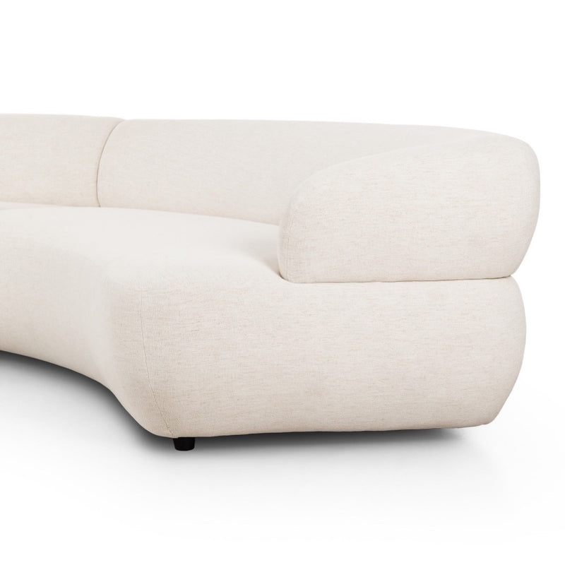Belen 2-Piece Sectional 247355-002 arm and seat view left arm chaise 