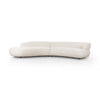Belen 2-Piece Sectional 247355-002 front view left arm chaise 