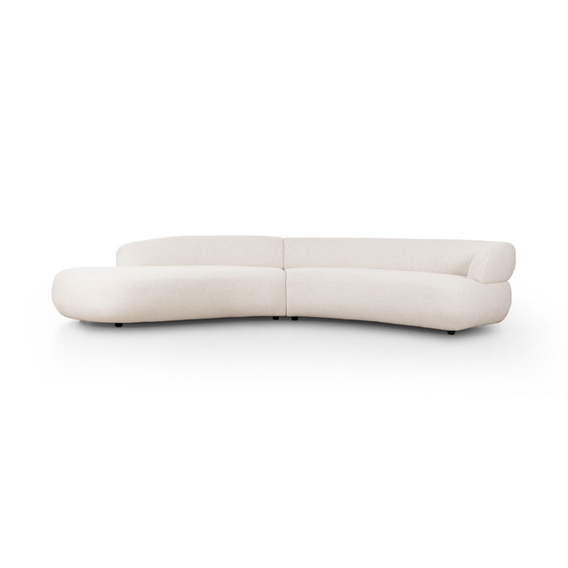 Belen 2-Piece Sectional 247355-002 front view left arm chaise 