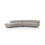 Belen 2-Piece Sectional 247355-001 front view left chaise