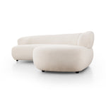 Four Hands Belen 2-Piece Sectional side view right arm chaise 