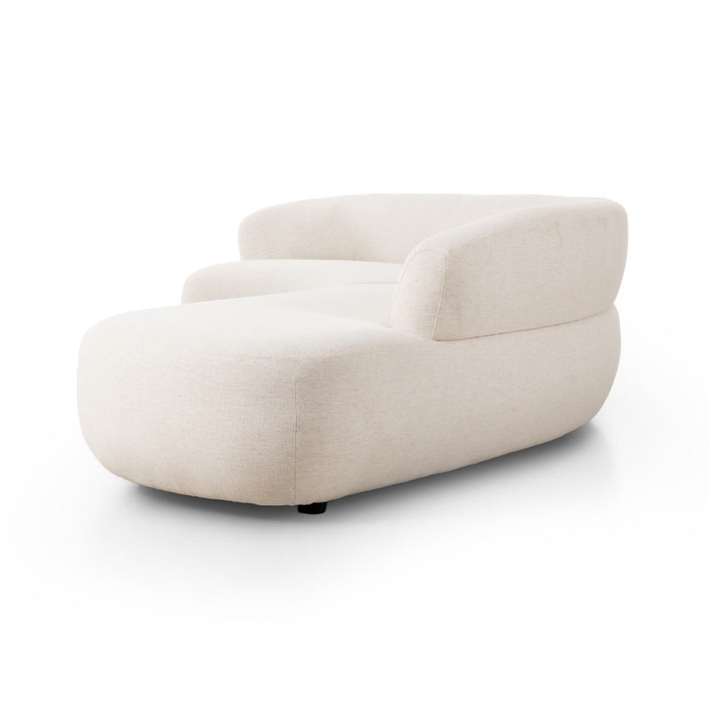 Four Hands Belen 2-Piece Sectional back of right arm chaise 
