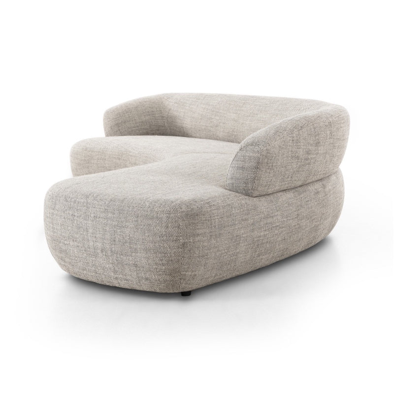 Four Hands Belen 2-Piece Sectional side view right chaise 