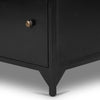 Belmont Large Storage Nightstand 225134-004 leg view 