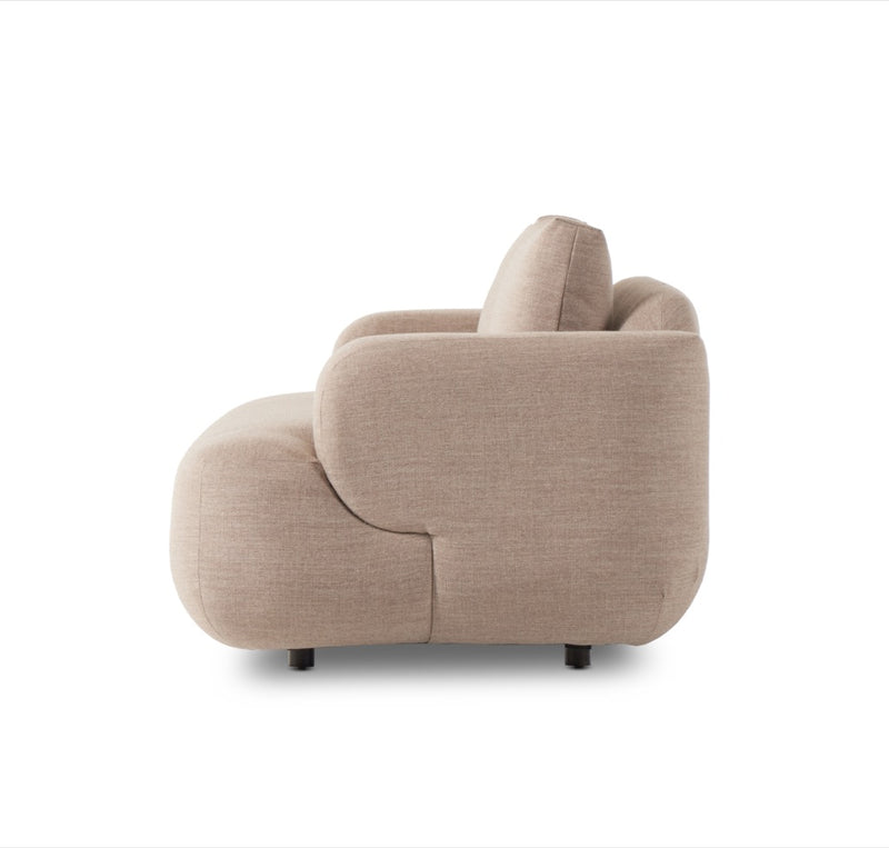 Four Hands Benito Sofa Alcala Fawn Side View