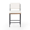 Four Hands Benton Counter Stool Fayette Cloud Front Facing View
