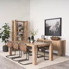 Beth Dining Table 70637-AB staged view 