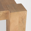 Mercana Beth Dining Table leg view 