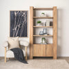 Beth Shelving Unit 70636-AB staged view 