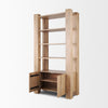 Mercana Beth Shelving Unit angled open door view 