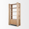 Mercana Beth Shelving Unit angled back view 