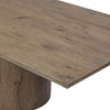 Four Hands Bevie Dining Table table top view 