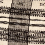 Bhujodi Pillow Bhujodi Cream & Brown Handwoven Wool Pattern 234092-005